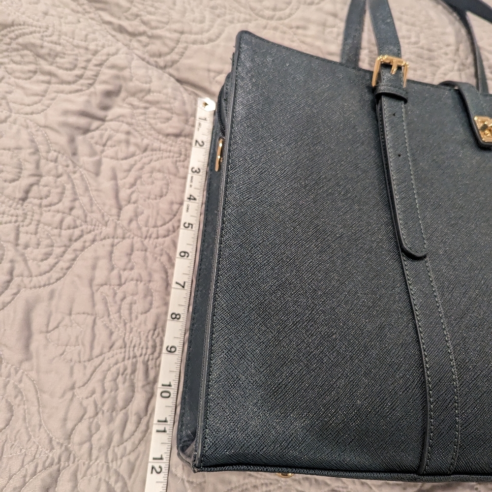 Teal Blue Large Purse - Picture 8 of 13